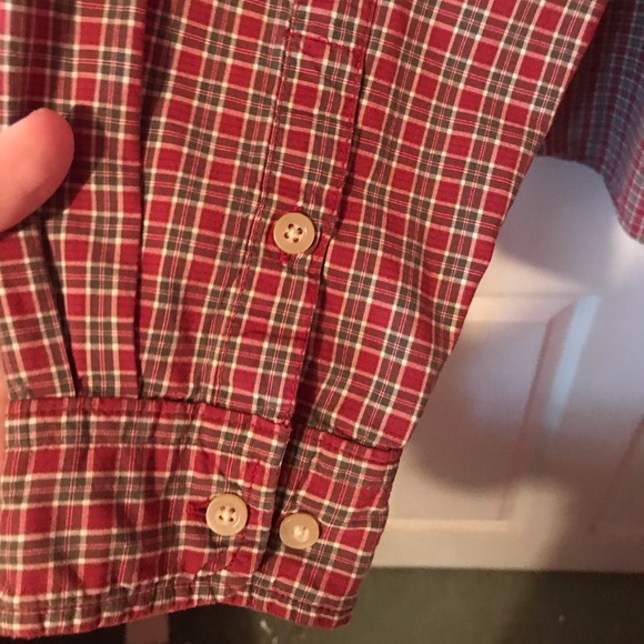 Woolrich Multicolor Plaid Long Sleeve Button Down Shirt Mens Large L - Picture 12 of 12